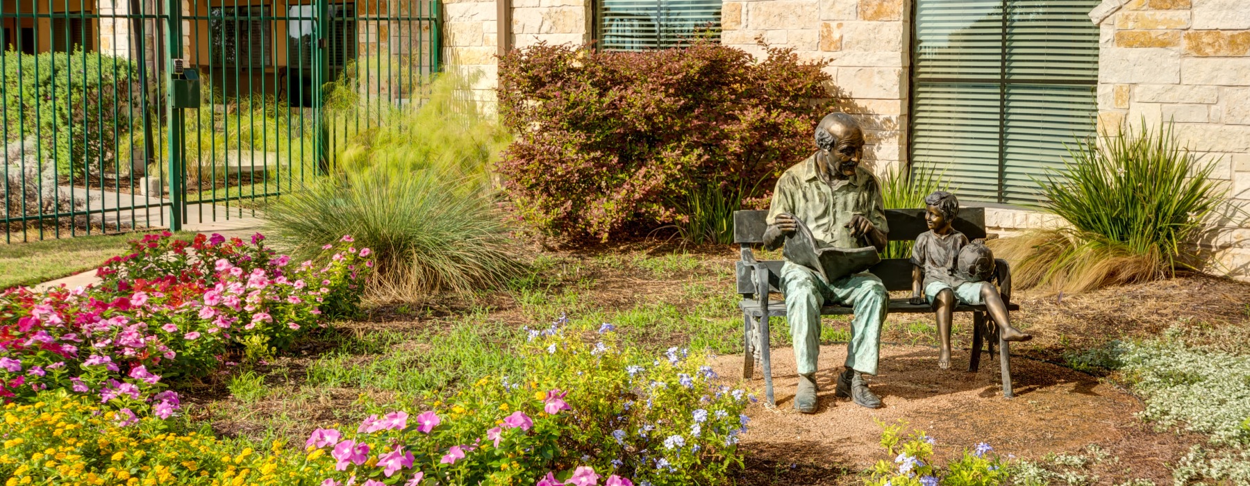 peaceful garden