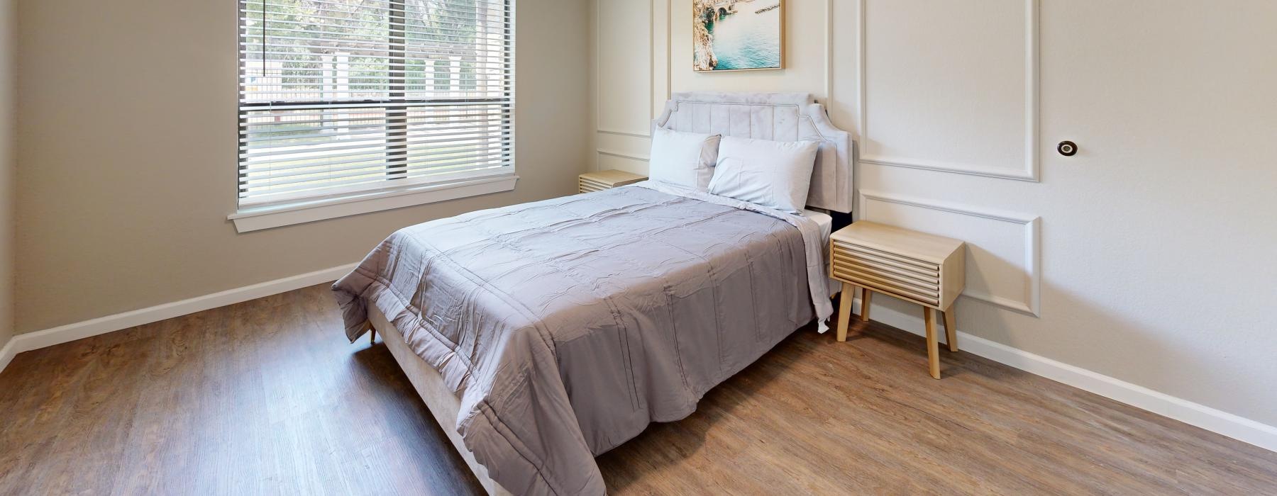 furnished bedroom